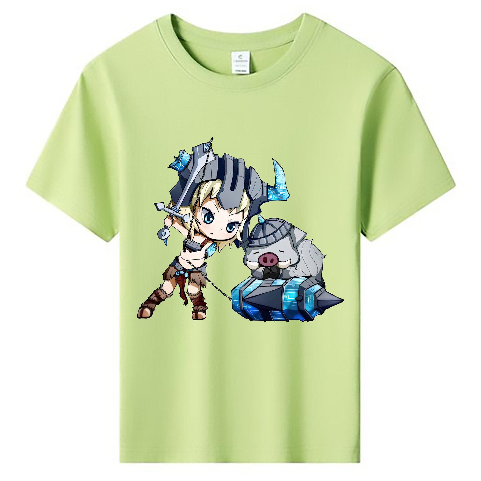 （画像用） リーグ・オブ・レジェンド League of Legends LOL 綿100％キッズTシャツ（フロントプリント）